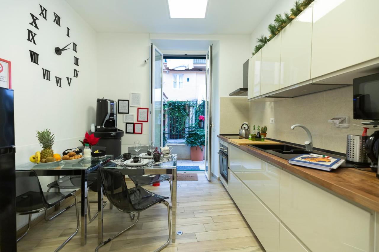 Flatinrome Trastevere Deluxe Rooms - Green Patio Luaran gambar